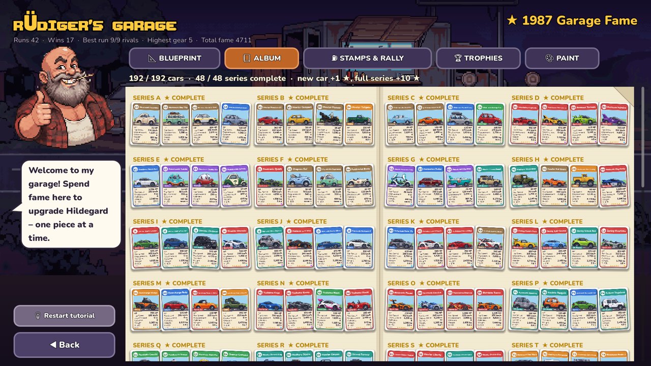 Screenshot: album